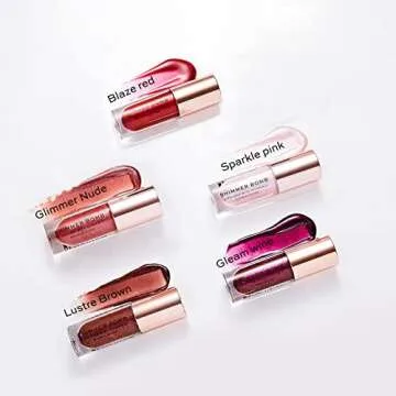 Revolution Shimmer Bomb Lip Gloss with Vitamin E in 6 Shades