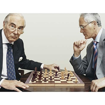 AMEROUS 15 Inch Portable Magnetic Travel Chess Set