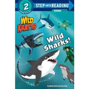 Wild Sharks! (Wild Kratts) - Step into Reading Book for Kids