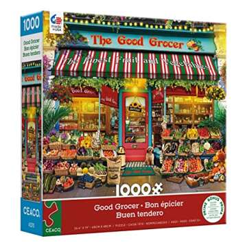 Gary Walton Good Grocer 1000 Piece Puzzle for All Ages