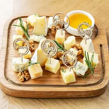 10 Cheese Labels for Charcuterie Boards & Buffets