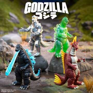 Super7 Toho Reaction Figures Wave 07 - Godzilla '84 (Heat Ray) Action Figure