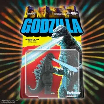 Super7 Toho Reaction Figures Wave 07 - Godzilla '84 (Heat Ray) Action Figure