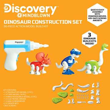 Engaging Dinosaur Construction Set for Young Builders