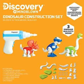Engaging Dinosaur Construction Set for Young Builders