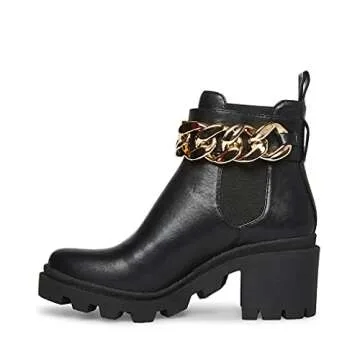 Steve Madden Women's Amulet-C Ankle Boot with Jewel Strap