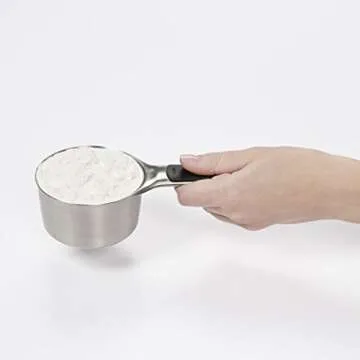 OXO Good Grips Measuring Cup Set, Stainless steel, 4 pieces