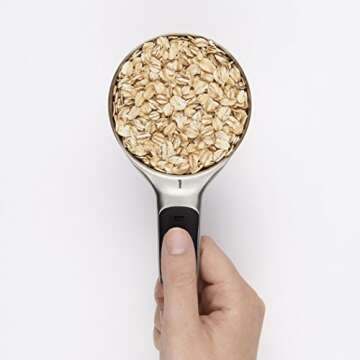 OXO Good Grips Measuring Cup Set, Stainless steel, 4 pieces