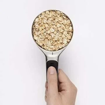 OXO Good Grips Measuring Cup Set, Stainless steel, 4 pieces