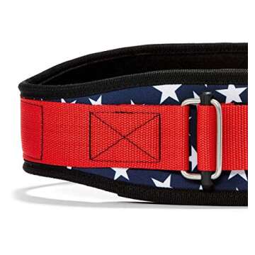 Schiek 2004 Stars n' Stripes Lifting Belt for Perfect Fit