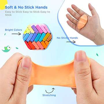 ifergoo Polymer Clay, Modeling Clay for Kids DIY Starter Kits, Oven Baked Model Clay, Non-Toxic, Non...