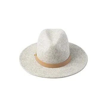 Stylish Wool Felt Fedora Hat for Women