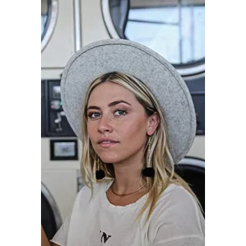 Stylish Wool Felt Fedora Hat for Women