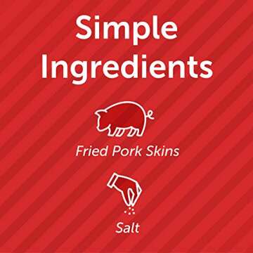 Utz Pork Rinds, Original Flavor - Keto Friendly Snack with Zero Carbs per Serving, Light and Airy Chicharrones with the Perfect Amount of Salt, 18 Ounce (Pack of 2)