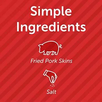 Utz Pork Rinds, Original Flavor - Keto Friendly Snack with Zero Carbs per Serving, Light and Airy Chicharrones with the Perfect Amount of Salt, 18 Ounce (Pack of 2)