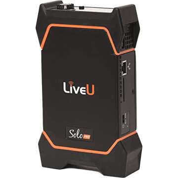 LiveU Solo Pro HDMI 4K Video/Audio Encoder - Your Perfect Streaming Companion