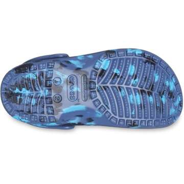 Crocs Classic Marbled Tie-Dye Clog for Little Big Kids