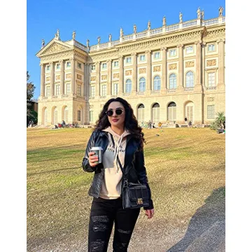 Roswear Ripped Mid Rise Skinny Jeans for Women Black