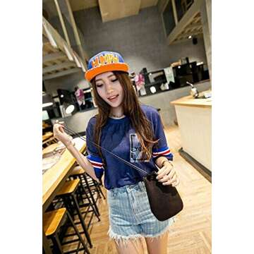 Yueton Litchi Stria Shoulder Bag for Mobiles and Gadgets