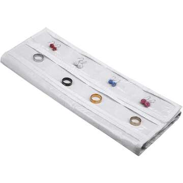 BB Brotrade Hanging Jewelry Organizer,Accessories Organizer,80 Pocket Organizer for Holding Jewelries