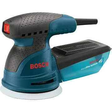 BOSCH Palm Sander Kit with Dust Collector & Carry Bag