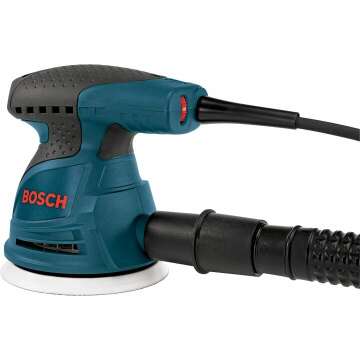 BOSCH Palm Sander Kit with Dust Collector & Carry Bag