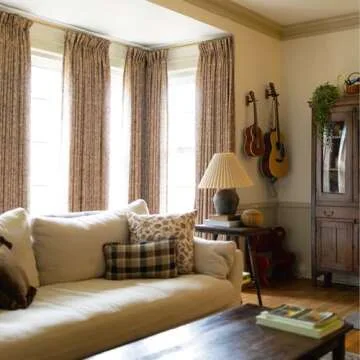 Elegant Floral Printed Curtain for Stylish Window Treatment