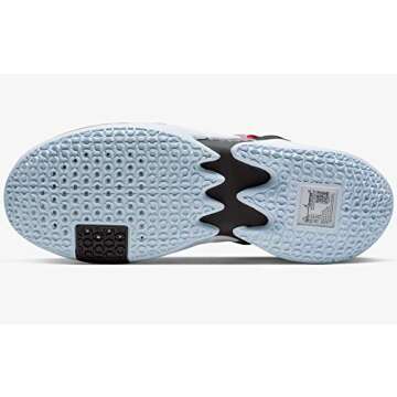 Nike Jordan Men's Why Not Zer0.2 Basketball Shoes (10.5, Red/Black)