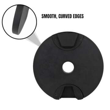 Adjustable Dumbbell (Single) by ROBURFLEX for Workout Strength Training Fitness Home Gym (Matte Black, 80LB)