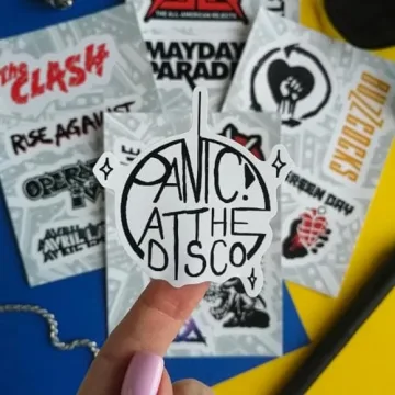 Stylish BulbaCraft Punk Rock Stickers for All Ages