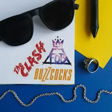 Stylish BulbaCraft Punk Rock Stickers for All Ages