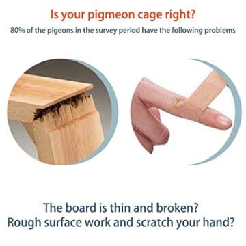 DXIUMZHP Pigeon Nest Box - Premium Bird Cage Set