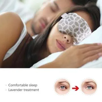 2 in 1 Heated Ice Eye Mask for Dry Eye Relief and Relaxation
