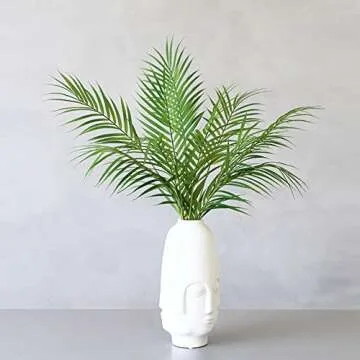 Ollain 36" Tropical Palm Leaf Bush for Effortless Decor