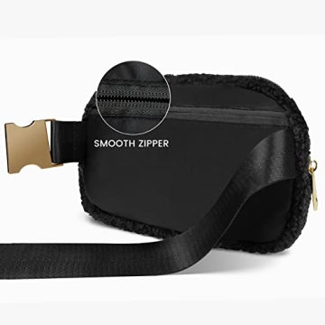 Meyfancy Sherpa Belt Bag for Women - Stylish and Waterproof