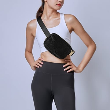 Meyfancy Sherpa Belt Bag for Women - Stylish and Waterproof