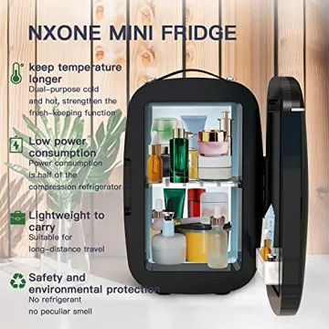 NXONE Portable Mini Fridge for Skincare and Food