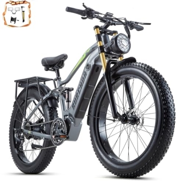 DAMSON Electric Bike 1000W with 120 Miles Range