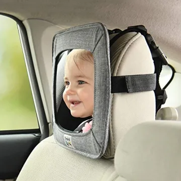 GoldBug Shatter-Resistant Baby Car Mirror Safe for Toddlers