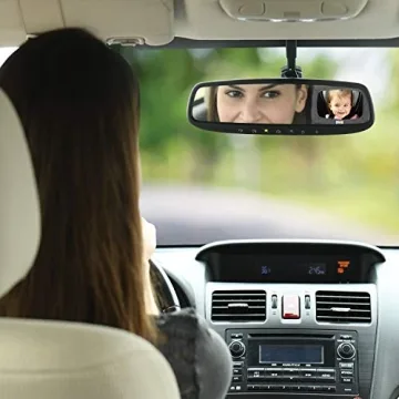 GoldBug Shatter-Resistant Baby Car Mirror Safe for Toddlers