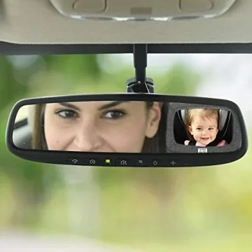 GoldBug Shatter-Resistant Baby Car Mirror Safe for Toddlers