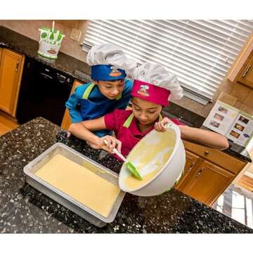 Curious Chef Children's 3-Piece Mixing Set