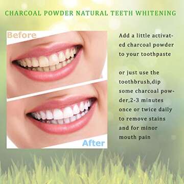 (1 pound) Activated Charcoal Powder 16OZ Organic Coconut Charcoal Toothpaste Teeth Whitening