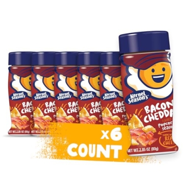 Bacon Cheddar Popcorn Seasoning - 6 Pack