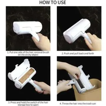 Reusable Pet Hair Remover for Effortless Cleaning