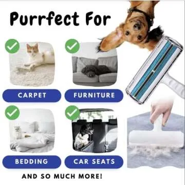 Reusable Pet Hair Remover for Effortless Cleaning
