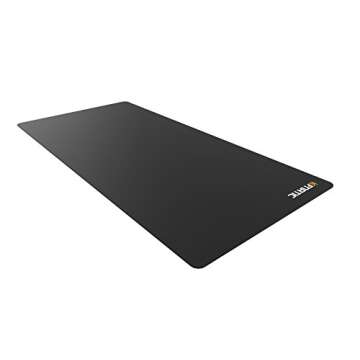 Fnatic Focus 2 Gaming Esports Mouse Mat (Size D - 37.4"x17.7"x0.11") Water-Resistant with Non-Slip Rubber Base, Smooth Cloth Surface for Computer, PC, Laptop, Desk - Black