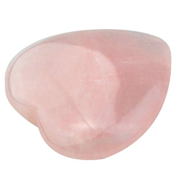 Healing Crystal Rose Stone Hearts - 15 Pack