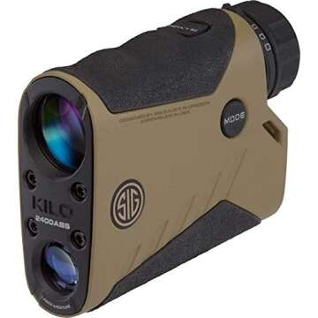 Sig Sauer Digital Ballistic Laser Rangefinder Kilo2400ABS