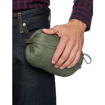 Packable Lightweight Water-Resistant Puffer Jacket for Men